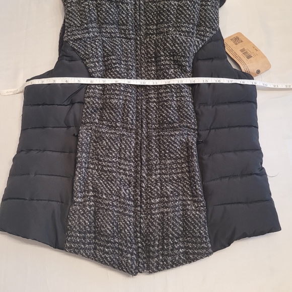 Ruff Hewn Tweed Hybrid Puffer Vest Women’s Large NWT - Picture 9 of 11